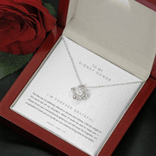 Load image into Gallery viewer, ShineOn Fulfillment Jewelry &#39;Forever Grateful&#39; Kidney Donor Necklace
