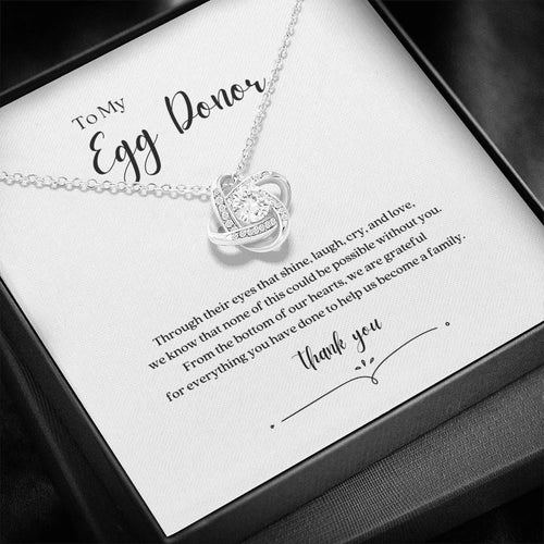 ShineOn Fulfillment Jewelry IVF Egg Donor Thank You Necklace