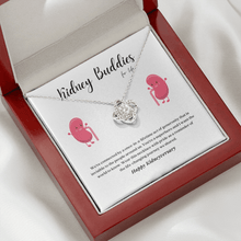 Load image into Gallery viewer, ShineOn Fulfillment Jewelry Kidney Buddies Transplant Anniversary Pendant Necklace
