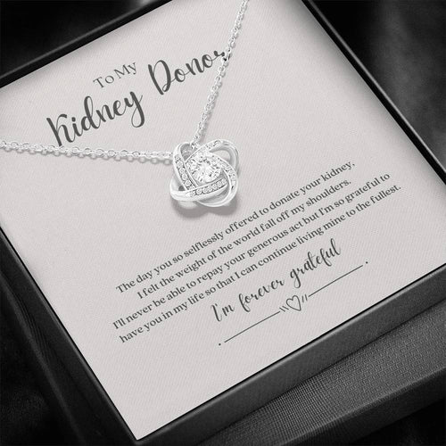 ShineOn Fulfillment Jewelry Kidney Donor 'Forever Grateful' Necklace