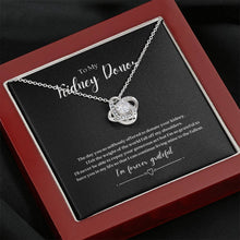 Load image into Gallery viewer, ShineOn Fulfillment Jewelry Kidney Donor &#39;Forever Grateful&#39; Pendant Necklace
