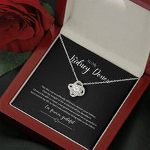 Load image into Gallery viewer, ShineOn Fulfillment Jewelry Mahogany Style Luxury Box Kidney Donor &#39;Forever Grateful&#39; Pendant Necklace
