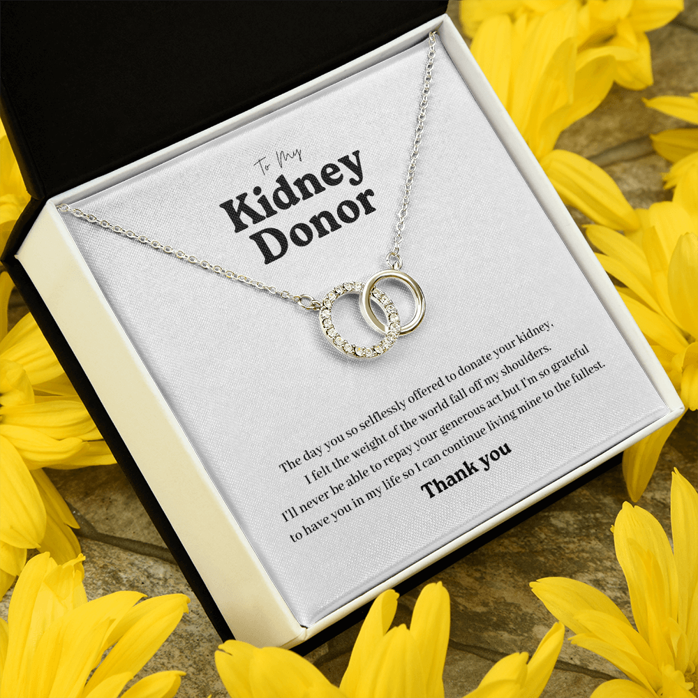 ShineOn Fulfillment Jewelry Kidney Donor Perfect Match Necklace