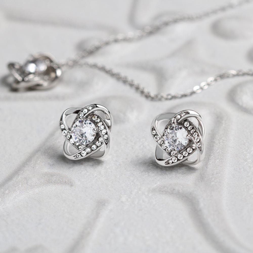 ShineOn Fulfillment Jewelry Kidney Donor Perfect Match Necklace and Earring Set