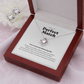 ShineOn Fulfillment Jewelry Kidney Donor Perfect Match Necklace and Earring Set