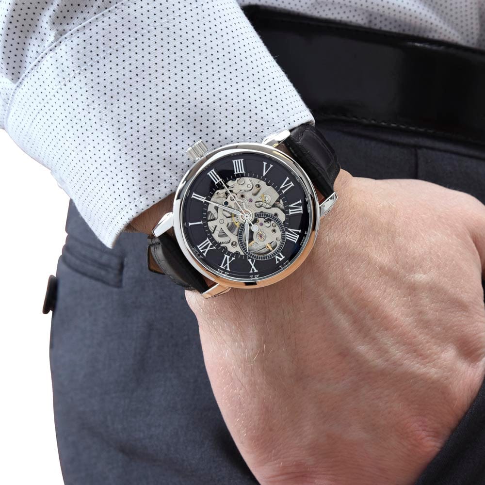 ShineOn Fulfillment Jewelry Kidney Donor Perfect Match Openwork Watch