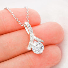 Load image into Gallery viewer, ShineOn Fulfillment Jewelry Kidney Donor Ribbon Pendant Necklace
