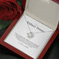 ShineOn Fulfillment Jewelry Mahogany Style Luxury Box Kidney Donor Thank You Necklace