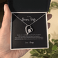 ShineOn Fulfillment Jewelry Kidney Donor Wife Forever Love Necklace