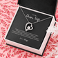 ShineOn Fulfillment Jewelry Kidney Donor Wife Forever Love Necklace