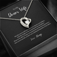 ShineOn Fulfillment Jewelry Kidney Donor Wife Forever Love Necklace