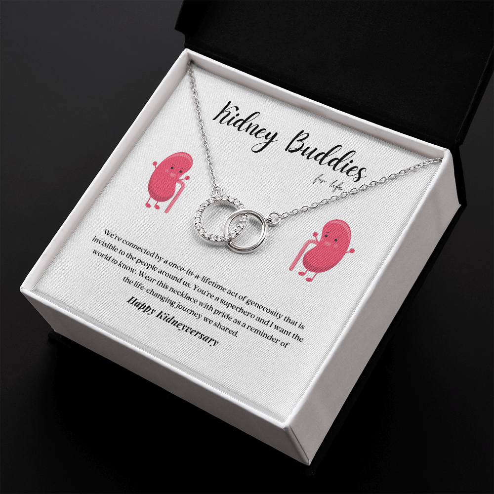 ShineOn Fulfillment Jewelry Kidney Transplant Anniversary 'Kidneyversary' Necklace