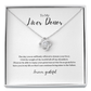 ShineOn Fulfillment Jewelry Liver Donor Gift Gratitude Pendant Necklace
