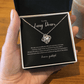 ShineOn Fulfillment Jewelry Lung Donor Forever Grateful Pendant Necklace