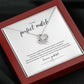 ShineOn Fulfillment Jewelry Perfect Match Kidney Donor Knot Necklace