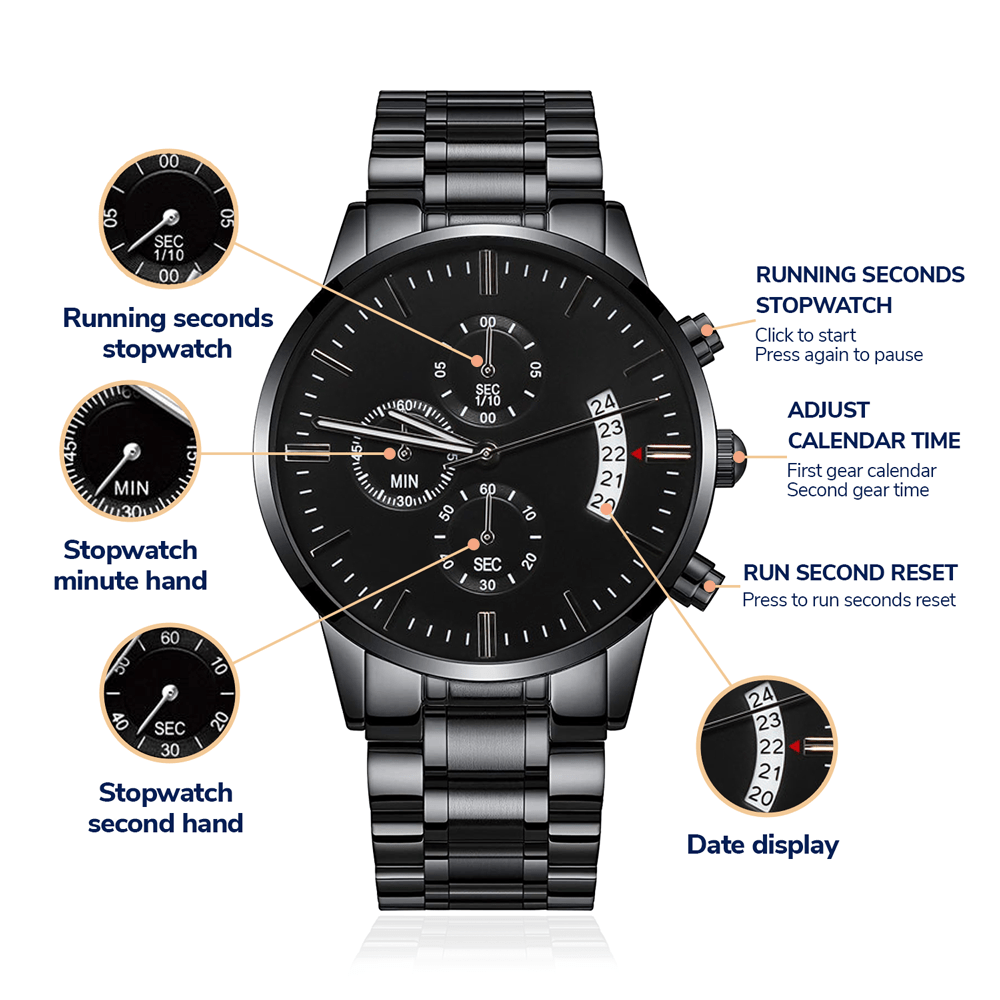 ShineOn Fulfillment Jewelry Personalized Engraved Watch for Kidney Donor