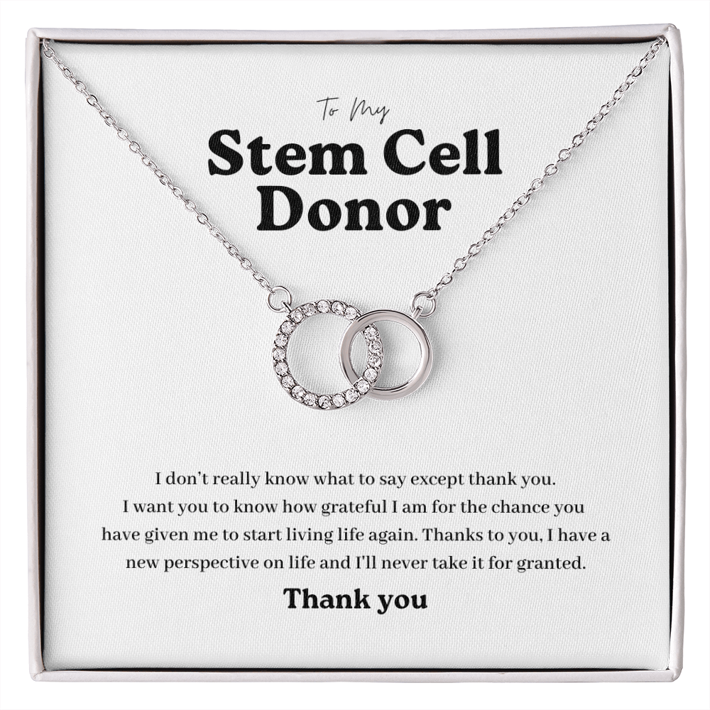 ShineOn Fulfillment Jewelry Standard Box Stem Cell Donor Perfect Match Necklace