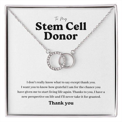 ShineOn Fulfillment Jewelry Standard Box Stem Cell Donor Perfect Match Necklace