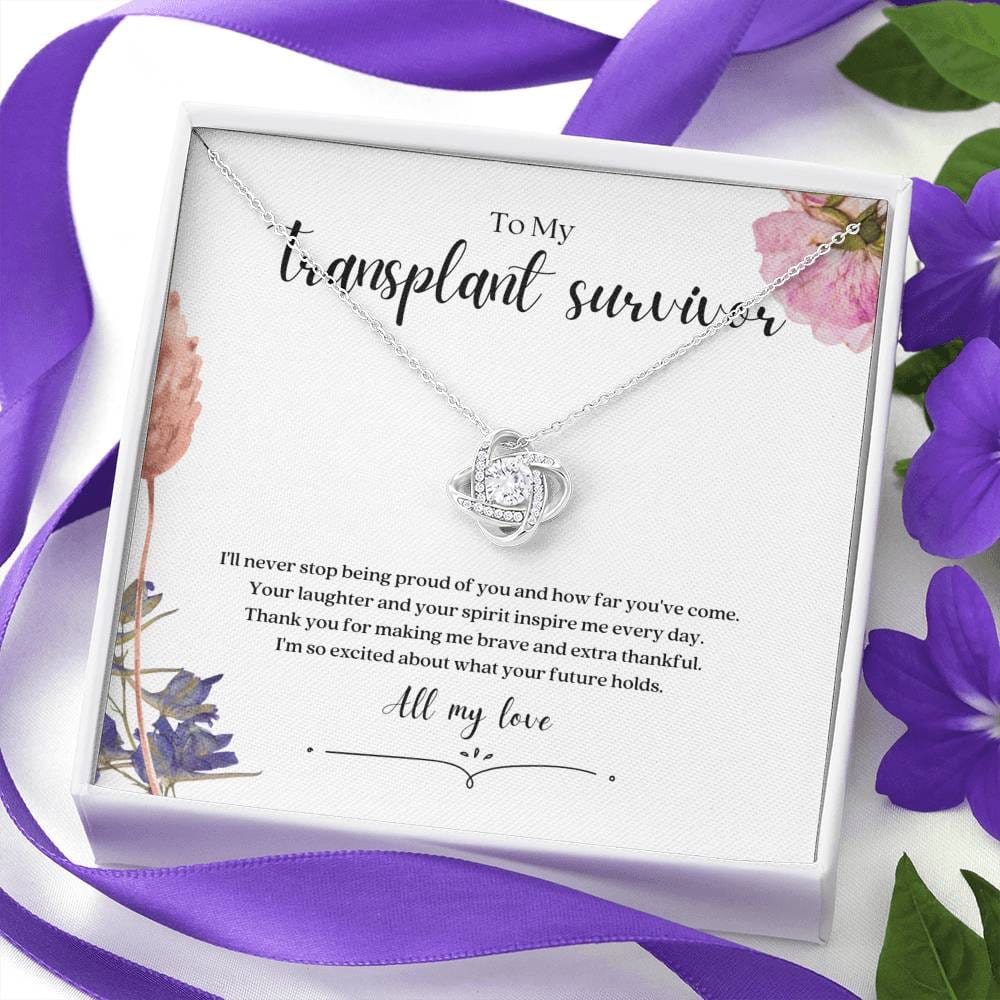 ShineOn Fulfillment Jewelry Transplant Survivor Knot Necklace