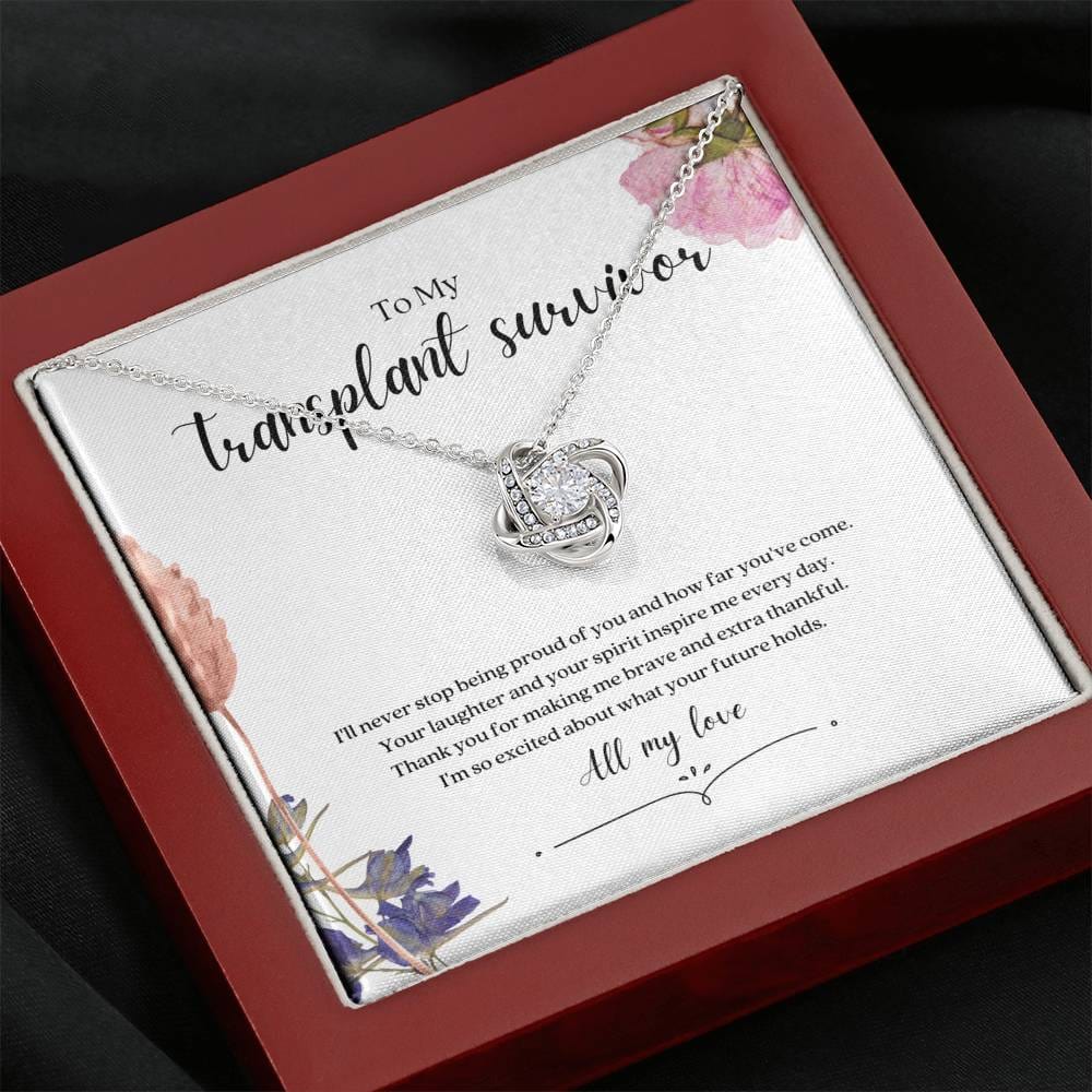 ShineOn Fulfillment Jewelry Transplant Survivor Knot Necklace