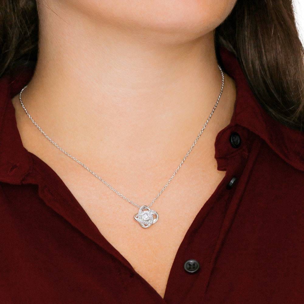 ShineOn Fulfillment Jewelry Transplant Survivor Knot Necklace