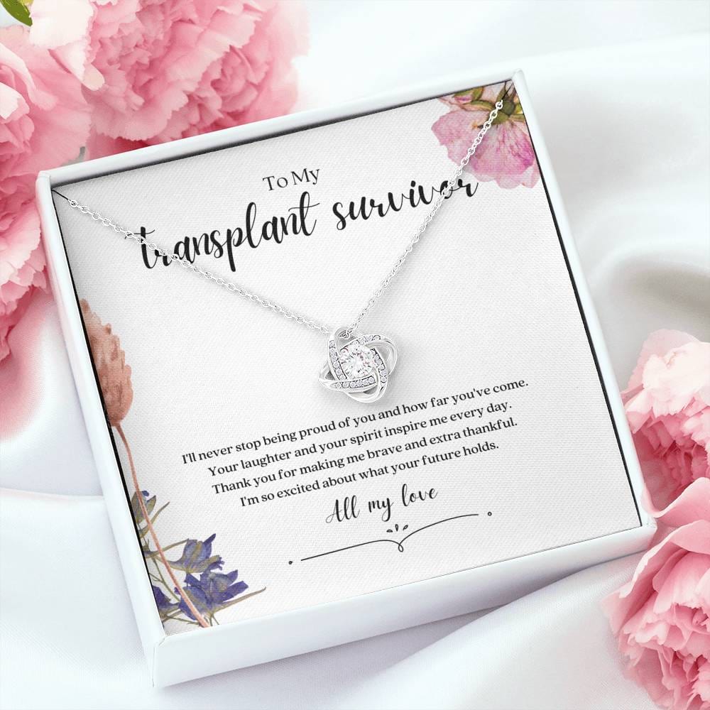 ShineOn Fulfillment Jewelry Transplant Survivor Knot Necklace