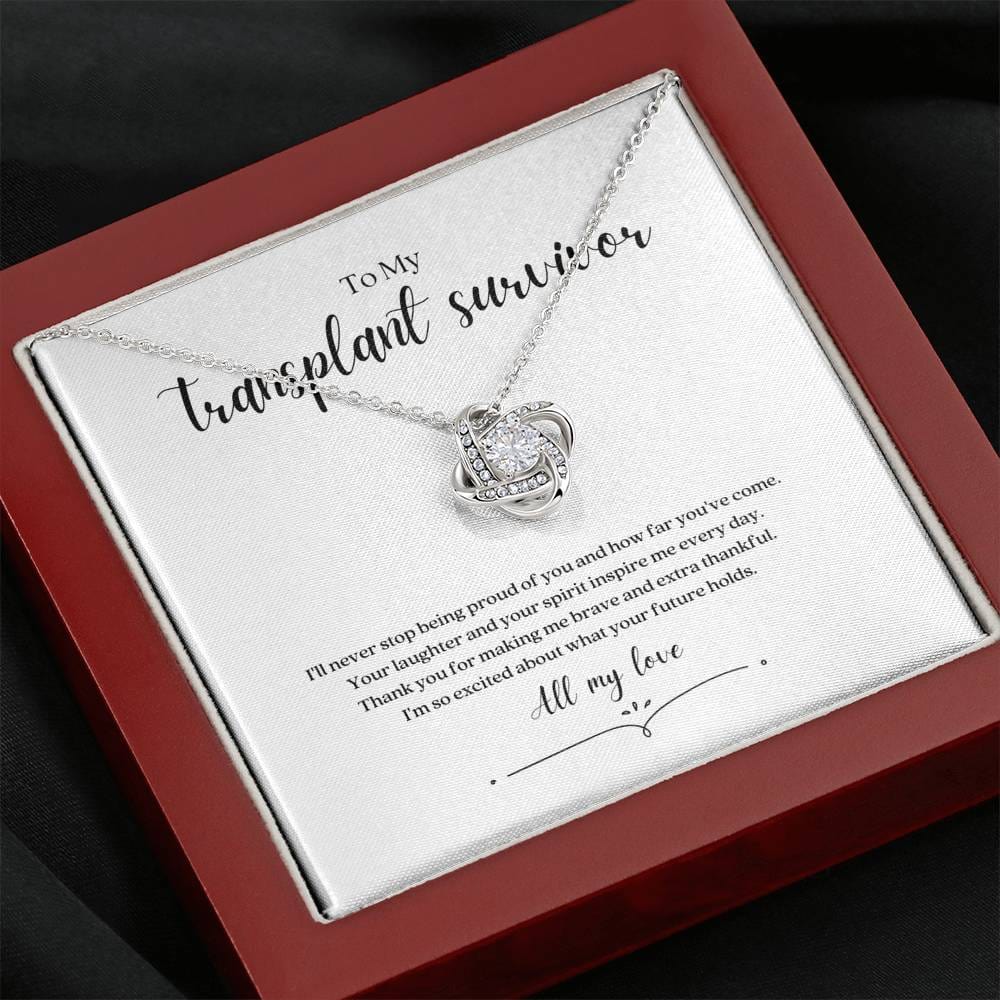 ShineOn Fulfillment Jewelry Transplant Survivor Knot Necklace
