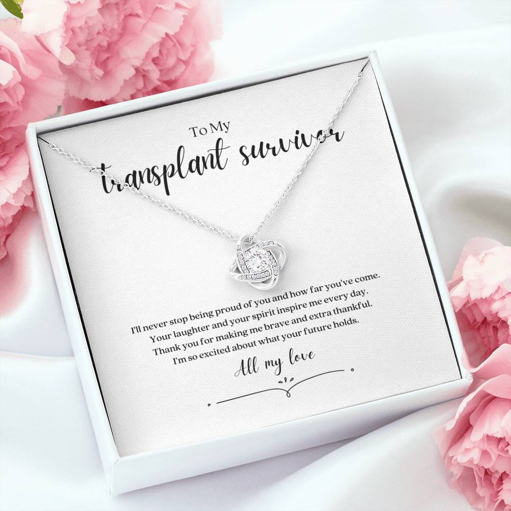 ShineOn Fulfillment Jewelry Transplant Survivor Knot Necklace