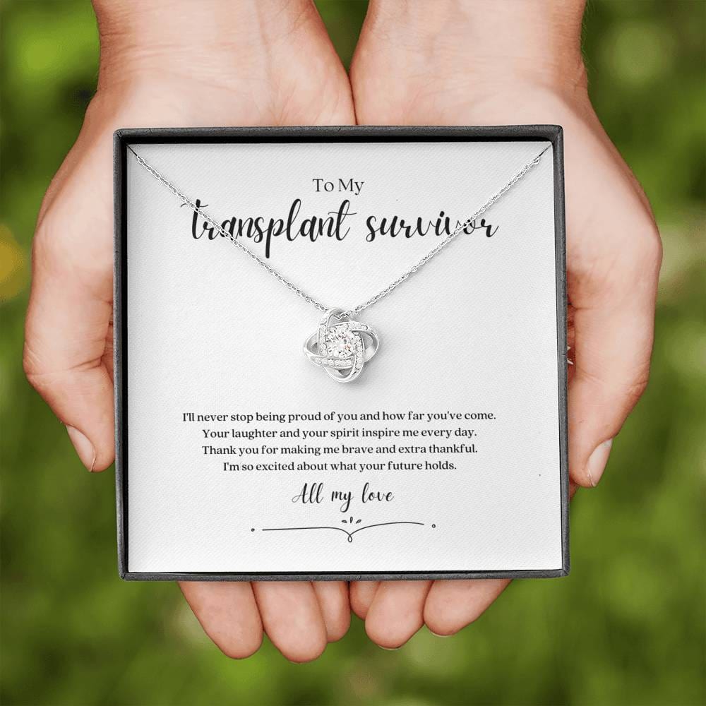 ShineOn Fulfillment Jewelry Transplant Survivor Knot Necklace