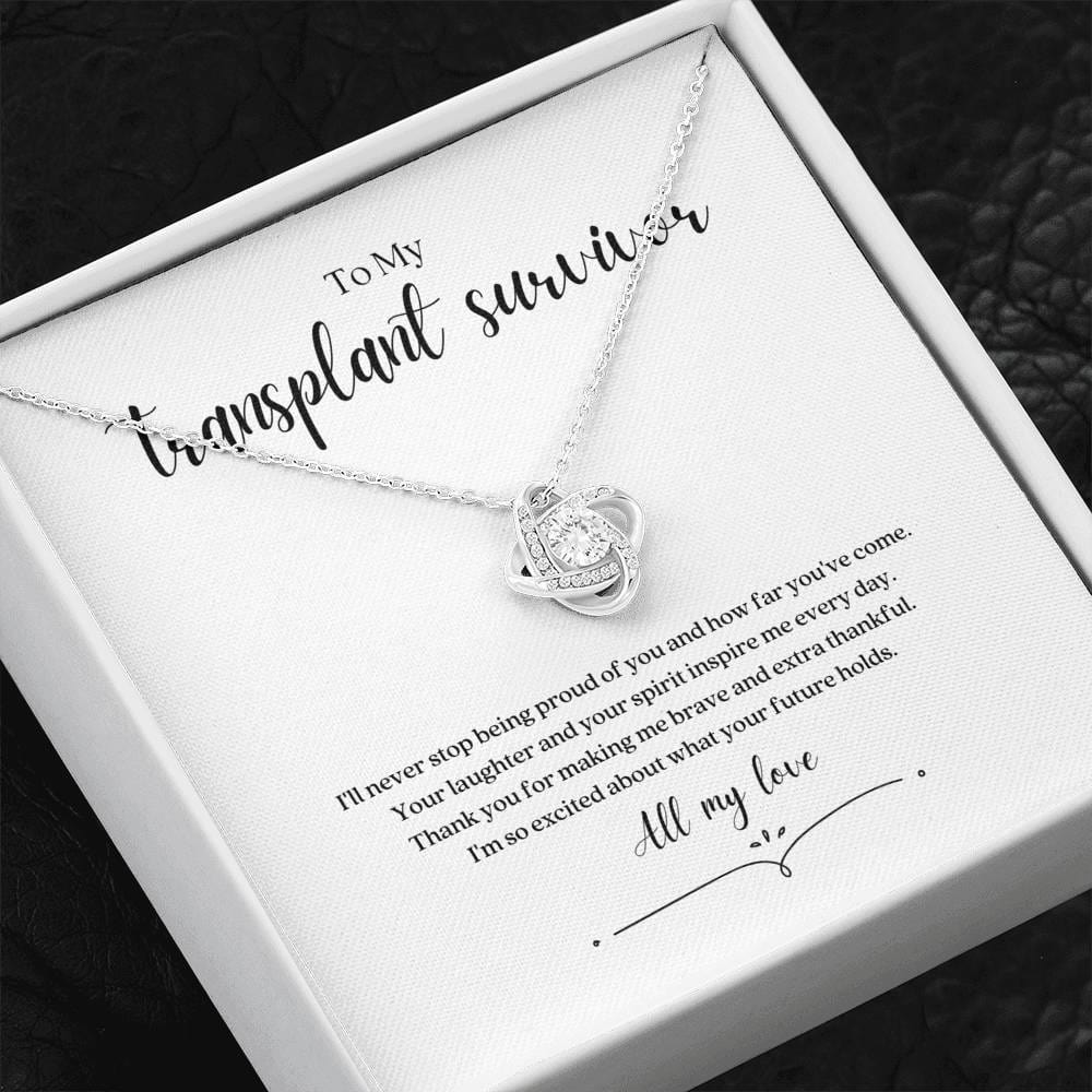 ShineOn Fulfillment Jewelry Transplant Survivor Knot Necklace