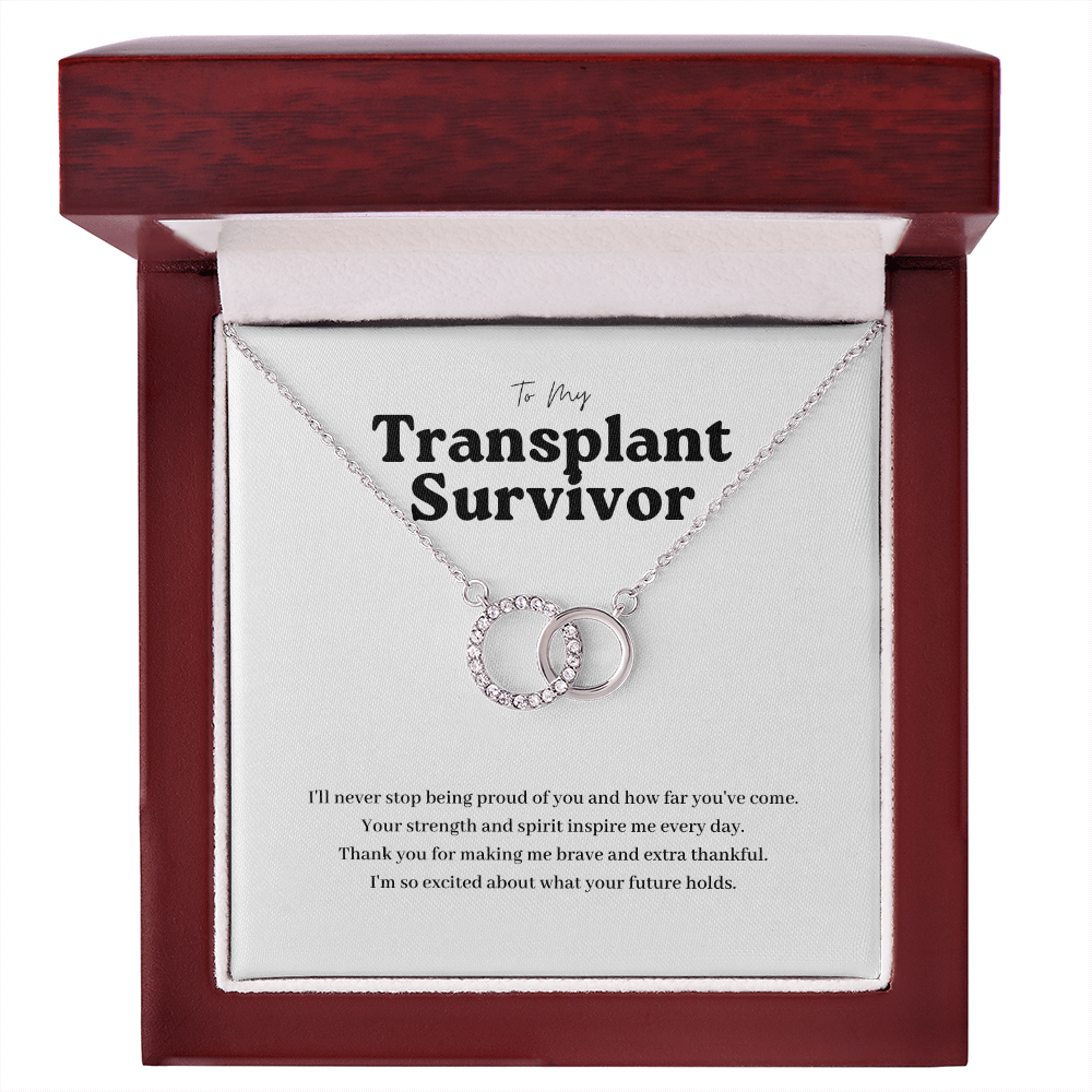 ShineOn Fulfillment Jewelry Mahogany Style Luxury Box Transplant Survivor Perfect Match Necklace