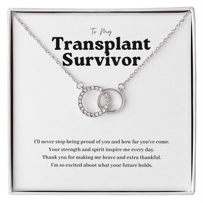 ShineOn Fulfillment Jewelry Standard Box Transplant Survivor Perfect Match Necklace