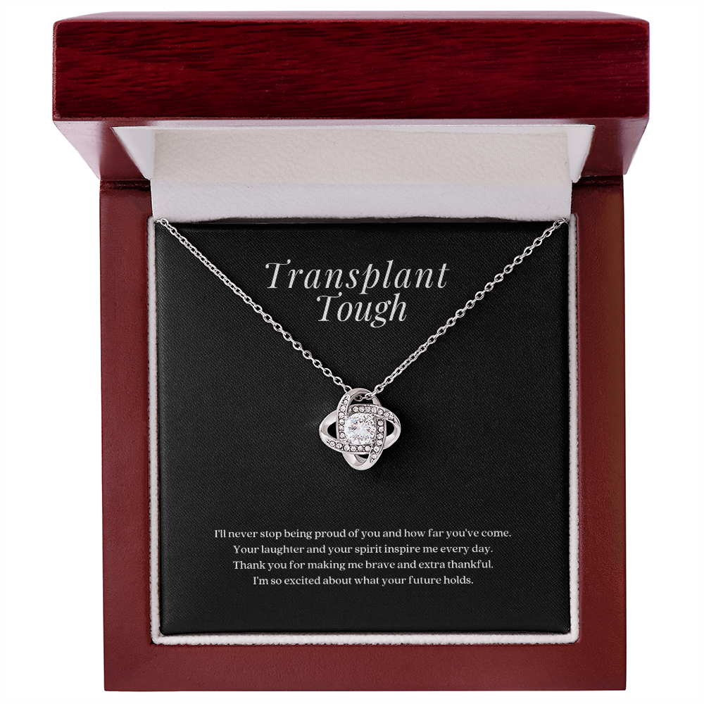 ShineOn Fulfillment Jewelry Mahogany Style Luxury Box Transplant Tough Knot Necklace